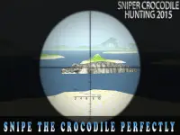 Sniper Crocodile Hunting 2015 Screen Shot 13