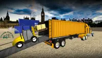 City Truck Cargo Delivery Forklift Driving Game Screen Shot 5