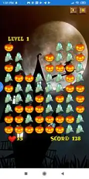 Halloween Matching Puzzle Screen Shot 2