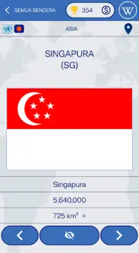 Bendera Dunia - Kuiz bendera Screen Shot 0