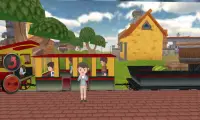 Jogo de trem 3D para crianças Screen Shot 4