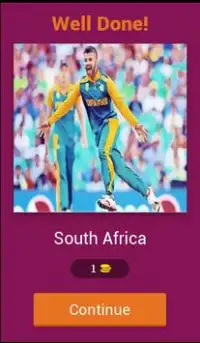 Guess Cricket Player Country Screen Shot 1