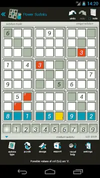 Power Sudoku Trial Screen Shot 2