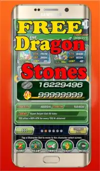 free dragon ball Z stones tips Screen Shot 1