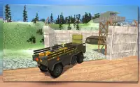 Army Truck Cargo Mission Drive Screen Shot 1