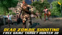 Dead Zombie Target Shooting - Offline Zombies Game Screen Shot 0