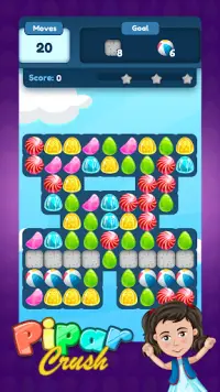Pipar Crush - Candy Puzzle Match Screen Shot 3