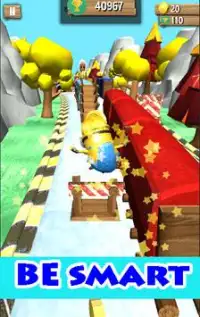 Subway Minion Adventure : Winter Season Screen Shot 3