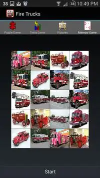 Fire Trucks Games Free Screen Shot 1