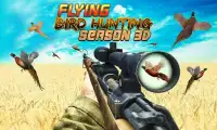 vôo Pássaro Época de caça 3D Screen Shot 3