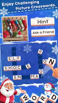 Picture Crossword Puzzle - Word Guess Screen Shot 4