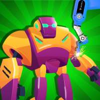 Toy Robot Factory: Futuristic Robot Builder Game