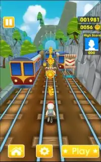 Princess Endless Run: Train Subway Surf Screen Shot 0