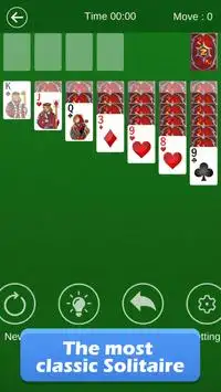 Классический пасьянс - Klondike Poker Cube Games Screen Shot 0