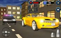 Police Car Chase Escape Racer - NY City Mission Screen Shot 8
