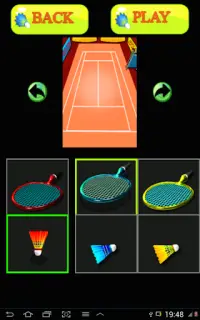Badminton 3D Game Screen Shot 5