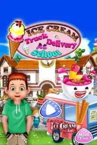 आइस क्रीम खाना पकाने का खेल Screen Shot 0