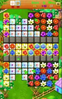 Flowers Sweet Connect – Match 3 Game Screen Shot 3