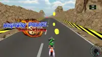 Highway Police Moto Rider Racing Game 2018 Screen Shot 0