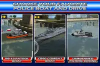 Police Boat Parking : 3D Race Screen Shot 2