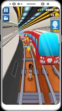 Subway Surfering 3D Train Screen Shot 6