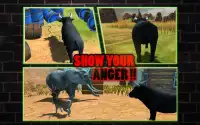 Angry Bull Fighting Game - Jungle Adventures 🐂 Screen Shot 12