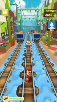 Train Subway Surf Skate Runner Screen Shot 3