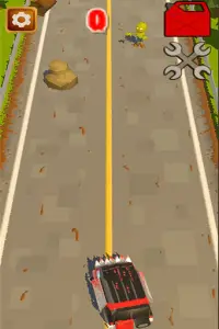 Zombie Road Drive - Epic Smash Screen Shot 2