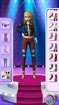 Top Model - Dress Up and Makeup Game Screen Shot 1