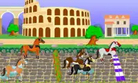 Roman Horses - Girl Racing Screen Shot 3