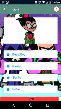 Guess Teen Titans Go Trivia Quiz Screen Shot 1