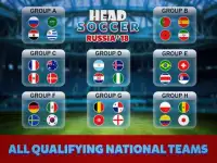 Head Soccer 2018 Mundial de Rusia: Copa de Fútbol Screen Shot 8