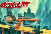 Ninja Warrior Dragon Blade Run Screen Shot 0