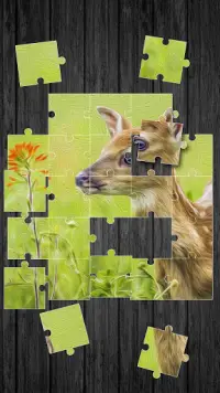 पहेली खेल बच्चे जानवरों Screen Shot 1
