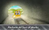 Simulador de construção de túnel ferroviário Screen Shot 3