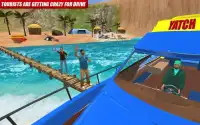 acqua Taxi vero barca guida 3D simulatore Screen Shot 2