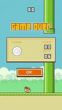 Flappy sun Bird Screen Shot 2