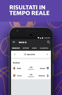 Yahoo Sport: Calcio e altro Screen Shot 0