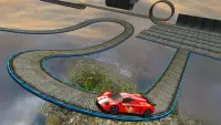 Most Wanted Real Impossible Track Stunt Car Racing Screen Shot 6