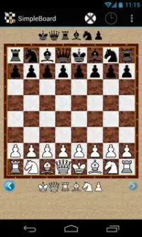 Simple chess board Screen Shot 0