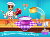 Make pasta cooking kitchen Screen Shot 1