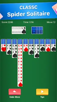 Spider Solitaire -  Free Classic Card Game Screen Shot 0