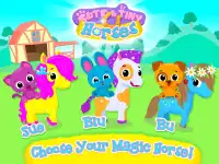 Cute & Tiny Horses - Baby Pony Care & Hair Salon Screen Shot 13