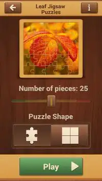 Leaf Jigsaw Puzzles Screen Shot 12