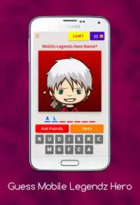 Tebak Gambar Hero Mobile Legendz (Versi Chibi) Screen Shot 0