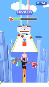 Shopaholic Go - 3D Shopping Lover Rush Run Games Screen Shot 1