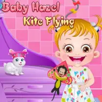 Baby Hazel Kite Flying Screen Shot 0