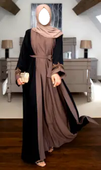Hijab Abaya Style Photo Editor Screen Shot 13