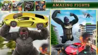 City Smasher Angry Gorilla Simulator:Jogo de fúria Screen Shot 6