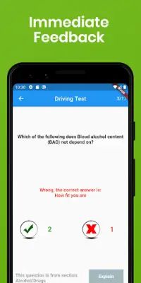DMV Hub - 2021 Driving Test Screen Shot 4